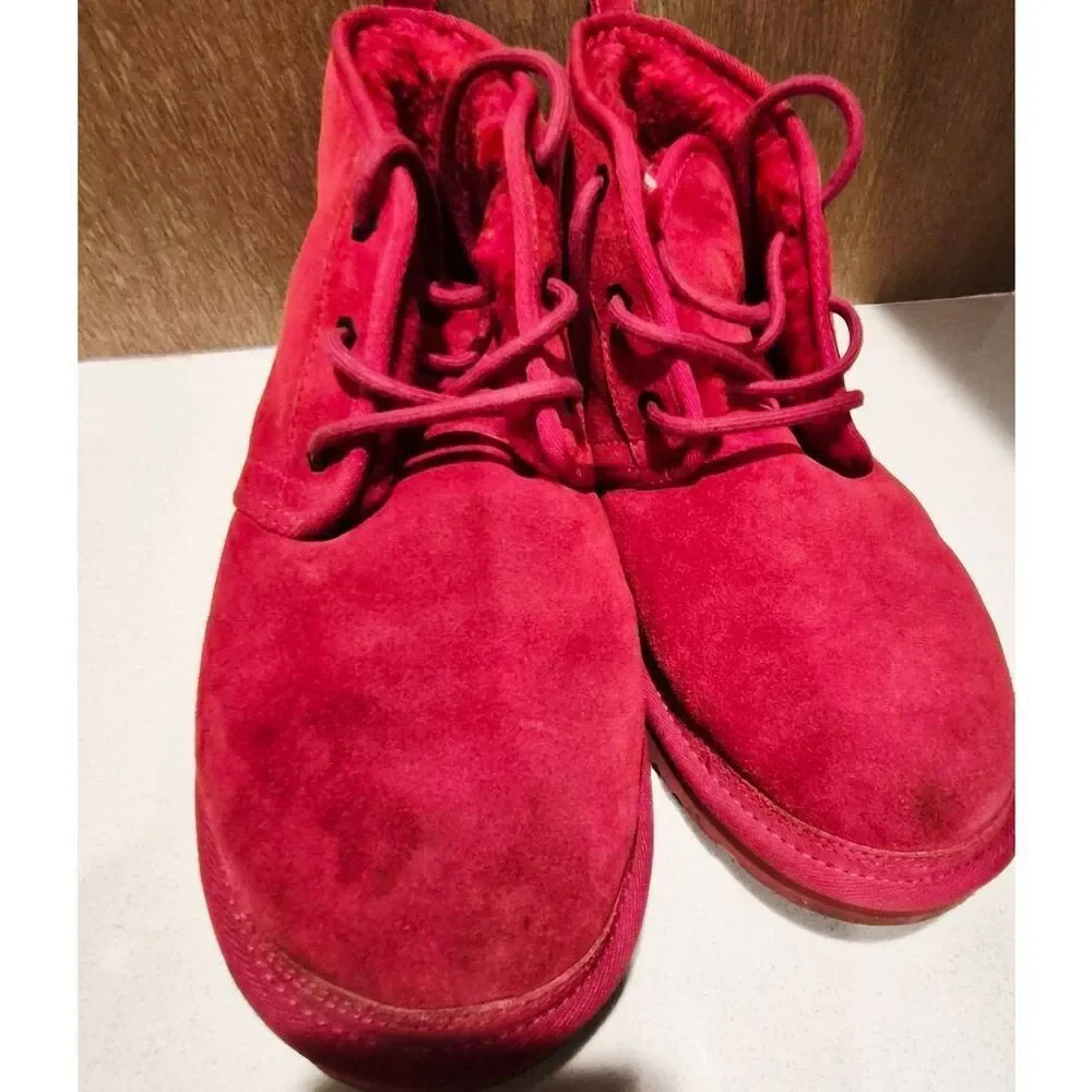 UGG red booties